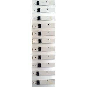 KIT DE LEDS ORIGINAL PARA TV LG 22 PIEZAS / NUMERO DE PARTE EAV65081201 / EAV65081301 / SSC_Y23 SLIM TRIDENT_86UT80_HKC_B_S / SSC_Y23 SLIM TRIDENT_86UT80_HKC_A_0.6Pi_REV00_231016 / PANEL NC860TQE-AHMH1 / DISPLAY PT860GS01-6 / MODELO 86UT7550AUA.BUSTLKR
