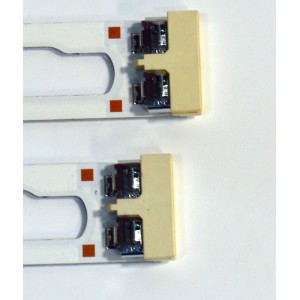 KIT DE LEDS ORIGINAL PARA TV SAMSUNG 4 PIEZAS / NUMERO DE PARTE BN96-58283A / BN96-58282A / DU7K_SVC430AP2_L / DU7K_SVC430AP2_R / TYPE_REV1.0_231102 / 58283A / 58282A / PANEL CY-BD043HGCV2H / DISPLAY PT430GT01-B VER.1.1 / MODELO UN43DU7200BXZA XB01