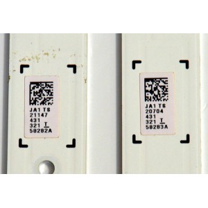 KIT DE LEDS ORIGINAL PARA TV SAMSUNG 4 PIEZAS / NUMERO DE PARTE BN96-58283A / BN96-58282A / DU7K_SVC430AP2_L / DU7K_SVC430AP2_R / TYPE_REV1.0_231102 / 58283A / 58282A / PANEL CY-BD043HGCV2H / DISPLAY PT430GT01-B VER.1.1 / MODELO UN43DU7200BXZA XB01
