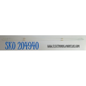 KIT DE LEDS ORIGINAL PARA TV SAMSUNG 2 PIEZAS / NUMERO DE PARTE LM41-01052B / L1_Q60A F5_DFM S78(2)_R1.2 V1B_100 / LM41-01052B / C / PANEL CY-QC065FGLV4H / DISPLAY LSF650FF16-R01 / BN96-54317A / MODELO QN65Q70CAFXZA / QN65Q70CAFXZA FD03