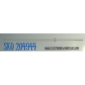KIT DE LEDS ORIGINAL PARA TV SONY 2 PIEZAS / NUMERO DE PARTE ST0550AZ5 / ST0550AZ5_54LED_L_REV00_181106 / ST0550AZ5_54LED_R_REV00_181106 / PANEL V550QWME08 / DISPLAY LC550EQL (SL)(A1) / MODELO XBR-55X850G / XBR55X850G