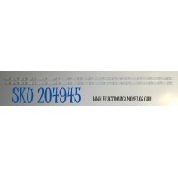 KIT DE LEDS ORIGINAL PARA TV SAMSUNG 2 PIEZAS / NUMERO DE PARTE BN96-60373A / LM41-01194A / L1_FU8K_E0 / CFM_S16(1) / R1.0_YB6_100_6Pi / 60373A / PANEL CY-BF050HGNV3H / DISPLAY V500DJ7-QE1 / BN96-59506A / MODELO UN50U8000FBXZA / UN50U8000FBXZA DB01
