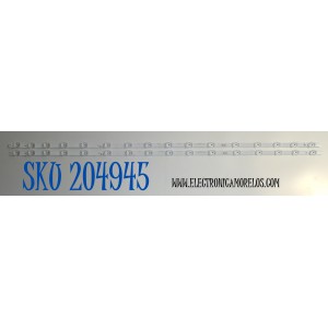 KIT DE LEDS ORIGINAL PARA TV SAMSUNG 2 PIEZAS / NUMERO DE PARTE BN96-60373A / LM41-01194A / L1_FU8K_E0 / CFM_S16(1) / R1.0_YB6_100_6Pi / 60373A / PANEL CY-BF050HGNV3H / DISPLAY V500DJ7-QE1 / BN96-59506A / MODELO UN50U8000FBXZA / UN50U8000FBXZA DB01