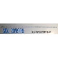 KIT DE LEDS ORIGINAL PARA TV TCL 2 PIEZAS / NUMERO DE PARTE 58S11-ZX3030-2X17YH / 58S11-ZX3030-2X17YH-20221118W / B0101-000980 / 230609-31NL5 / PANEL LVU580NDEL / DISPLAY LVU580NDEL / MODELO 58S470G