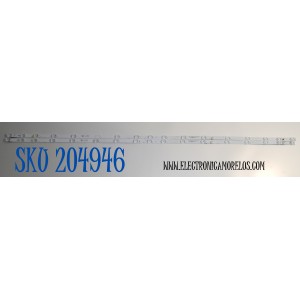 KIT DE LEDS ORIGINAL PARA TV TCL 2 PIEZAS / NUMERO DE PARTE 58S11-ZX3030-2X17YH / 58S11-ZX3030-2X17YH-20221118W / B0101-000980 / 230609-31NL5 / PANEL LVU580NDEL / DISPLAY LVU580NDEL / MODELO 58S470G