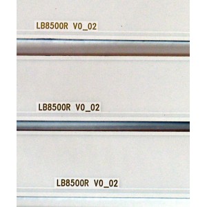 KIT DE LEDS ORIGINAL PARA TV SONY 16 PIEZAS / NUMERO DE PARTE LB8500R / LB8500R V0_02 / 8500R00002 / PANEL YLEM085CCU11 / DISPLAY T850QVN04.9 / MODELO K-85S30C / K85S30C
