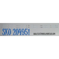 KIT DE LEDS ORIGINAL PARA TV VIZIO 2 PIEZAS / NUMERO DE PARTE 30332006009D / LED32D06-ZC62AG-04D / 240710BB08 / 32000M23 / DISPLAY V320BJ9-Q01 REV.C1 / MODELO VHD32M-0810 / VHD32M-0810 LMC1U1LA