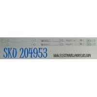 KIT DE LEDS ORIGINAL PARA TV ONN 2 PIEZAS / NUMERO DE PARTE MS-L6491 / MS-L6491 V1 / LB-C240-G5C1-Z-4-12-W-N-1A / M240 A5 C H 3L / PANEL C240Y24-G5 / DISPLAY PT236AT05-1 VER.1.0 / MODELO 100012590 24"