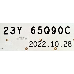 KIT DE LEDS ORIGINAL PARA TV SAMSUNG 8 PIEZAS / NUMERO DE PARTE BN97-21329A / BN41-03119A / BN41-03119 / 21329A / BN41-03119A-KBT / DFVC2421 / 23Y 65Q90C / PANEL CY-TD065RMAV2H / DISPLAY T650QVN08.T / BN96-57566A / MODELO QN65QN90D / QN65QN90DDFXZA AB01