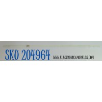 KIT DE LEDS ORIGINAL PARA TV SAMSUNG 2 PIEZAS / NUMERO DE PARTE BN96-54557A / STC650AU9 / CU8K_STC650AU9_7020P_64LEDS_REV1.0_230215 / PANEL CY-SC065HGCV5H / DISPLAY PT650GT01-2 VER.1.0 / MODELO UN65U8000BXZA / UN65U8000BXZA XB03
