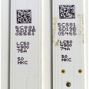 KIT DE LEDS ORIGINAL PARA TV LG 4 PIEZAS / NUMERO DE PARTE LC50490074A / LC50490075A / LEDAZ_50UA75_A_TYPE_REV00_240605 / LEDAZ_50UA75_B_TYPE_REV00_240605 / 50HKC / PANEL NC500DQG-VHPH1 / DISPLAY PT500GT04-9 / MODELO 50UA7700AUA / 50UA7700AUA.BUSULKR