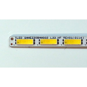 LED ORIGINAL PARA TV/MONITOR SAMSUNG 1 PIEZA / NUMERO DE PARTE LM41-00022V / SLED SMME230BMM002 L33 HF REV01(0114) / PANEL LTM230HT10 / MODELO LS23C350 / LED23C310A