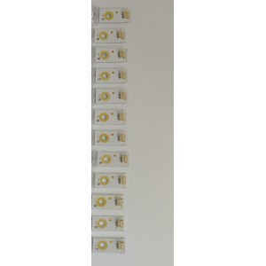 KIT DE LEDS ORIGINAL PARA TV PROSCAN 12 PIEZAS / NUMERO DE PARTE MS-L5651 V2 / R72-70D04-010 / A4 M240 H C 7S / 21M0100D3MU1003083199 / PANEL D70-C20 / DISPLAY JE695R3HC2LZX / MODELO PWOSU7045