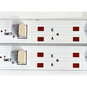 KIT DE LEDS ORIGINAL PARA TV PHILIPS 2 PIEZAS / NUMERO DE PARTE 303TC500045D / TCL50D14-ZC42AG-08D / 2300023175 / AL-ZX050T-ZC003X / 240830BB07 / TC500M44 / PANEL LVU500CHDX E0728 / DISPLAY CV500U5-L04 REV:02 / MODELO 50PUL7552/F7