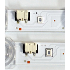 KIT DE LEDS ORIGINAL PARA TV SAMSUNG 4 PIEZAS / NUMERO DE PARTE BN96-60377A / BN96-60376A / LM41-01198A / LM41-01199A / L1_FU8K_F5 / CFM_R14(1) /R1.0_YBD_100_6Pi / L1_FU8K / L13(1)_R1.0 / 60377A / 60376A / PANEL CY-BF065HGSV7H / MODELO UN65U8000FDXZA