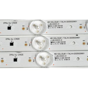 KIT DE LEDS ORIGINAL PARA TV HISENSE 32 PIEZAS / NUMERO DE PARTE LB10003.0 / HD100J3U61-TAL4 / 2025020601 / RSAG7.820.53158/ROH VER.A / 422660 / HE250318 / PANEL HD100J3U61-TBL4 / DISPLAY PTA00GT03-1 VER.1.0 / MODELO 100U65QFC