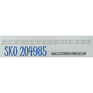 KIT DE LEDS ORIGINAL PARA TV SAMSUNG 2 PIEZAS / NUMERO DE PARTE BN96-60372A / JL.D430E1330-408CS-M_V08 / HBH HBH-H1 / 60372A / PANEL CY-BF043HGNV4H / DISPLAY V430DJ1-Q01 / BN96-59942A / MODELO UN43U8000FBXZA / UN43U8000FBXZA DD11