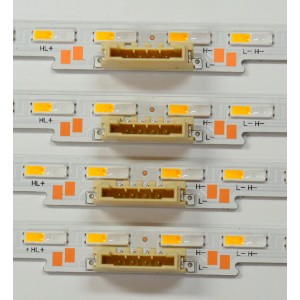 KIT DE LEDS ORIGINAL PARA TV SAMSUNG 4 PIEZAS / NUMERO DE PARTE BN96-54494A / ES75SBQFPBGA42 / 75Q60B / PANEL CY-QC075HGHV1H / DISPLAY ST7461D03-1 VER.2.1 / MODELO QN75Q60CAFXZA / QN75Q60CAFXZA CA05