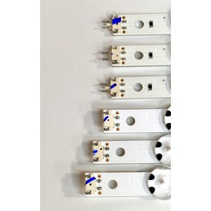 KIT DE LEDS ORIGINAL PARA TV LG 6 PIEZAS / NUMERO DE PARTE EAV65092301 / EAV65092201 / SSC_Y25_OD30_65UA75_BOE_B_S / SSC_Y25_OD30_65UA75_BOE_A_RE04_240517 / PANEL  NC650DQG-ABPH1 / DISPLAY HV650QUB-F7E / MODELO 65UA7500ZUA / 65UA7500ZUA.BUSFLKR