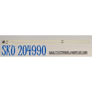 KIT DE LEDS ORIGINAL PARA TV LG 2 PIEZAS / NUMERO DE PARTE STL430AF3 / STL430AF3-L / STL430AF3-R / Y20_SSC_43_7020_LED_ARRAY_LEFT_REV00_190409 / Y20_SSC_43_7020_LED_ARRAY_RIGHT_REV00_190409 / PANEL ND430EQG-SBHR3 / DISPLAY DV430QUB-L2D /MODELO 43UA7500ZUA