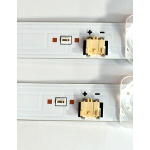 KIT DE LEDS ORIGINAL PARA TV SAMSUNG 2 PIEZAS / NUMERO DE PARTE BN96-60374A / SVC550FP2 / U8KF_SVC550FP2_REV1.0_241105_BN96-60374A T / 60374A / PANEL CY-BF055HGXV6H / CY-BF055HGXV1H / DISPLAY LC550EQC / MODELO UN55U7900FFXZA WC04 / UN55U7900FFXZA WA03