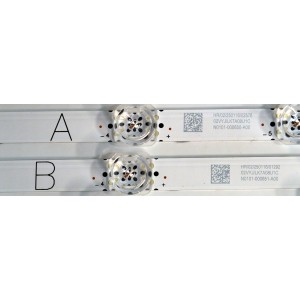 KIT DE LEDS ORIGINAL PARA TV TCL 6 PIEZAS / NUMERO DE PARTE 75TN1L2 / 75TN1L2 A / 75TN1L2 B / 75HR332M11A2 V0 / 75HR332M12B2 V0 / N0101-000650-A00 / N0101-000651-A00 / LK7A08U1C / HY-7000 L -3 / PANEL LVU750NDAL / DISPLAY JR745R3HD2Y / MODELO 75Q51K