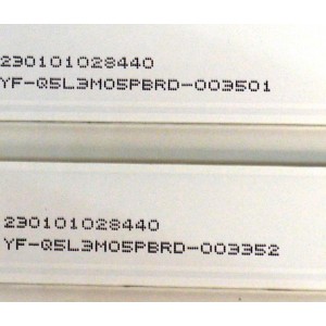 KIT DE LEDS ORIGINAL PARA TV ONN 12 PIEZAS / NUMERO DE PARTE 261501013121 / 06-1-75FZ-0D35-12X6-824.6X12-220913 / 06-1-75FZ-OD35-12X6-824.6X12-220913 / 230101028440 / PANEL HK750WLEDM-SH1AH / DISPLAY JR745R3HA2Y / MODELO 100044717 75"