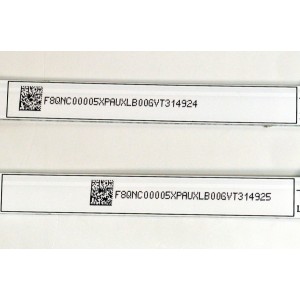 KIT DE LEDS ORIGINAL PARA TV ROKU SELECT SERIES 2 PIEZAS / NUMERO DE PARTE JL.D40071330-202GS-M / JL.D40071330-202GS-M_V01 / 2409180129 / F8QNC00005XPAUXLB00GYT / MODELO 40R3BX