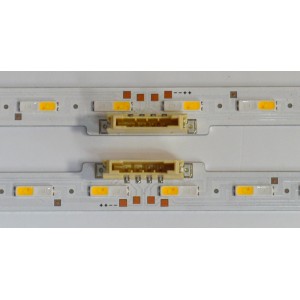 KIT DE LEDS ORIGINAL NUEVOS PARA TV SAMSUNG 2 PIEZAS / NUMERO DE PARTE BN96-50383A / LM41-00845A / L1_Q7060T_ES_DUM_S48(1)_R1.3_TC9_100 / 50383A / PANEL CY-RT055HGHV4H / MODELO QN55Q60TAFXZA / QN55Q60TAFXZA CD05