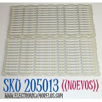 KIT DE LEDS ORIGINAL NUEVOS PARA TV SAMSUNG 24 PIEZAS / NUMERO DE PARTE BN96-50375A / LM41-00962A / L1_Q80T_F5_FAM_S3(4)_R1.0_TAB_100_LM41-00962A / 50375A / PANEL CY-TT065FMLV4H / MODELO QN65Q80TAFXZA / QN65Q8DTAFXZA