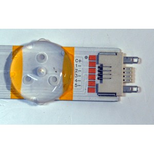KIT DE LEDS ORIGINAL NUEVOS PARA TV SAMSUNG 20 PIEZAS / NUMERO DE PARTE BN96-50371A / Q80-55S-10EA-R00 / 50371A / PANEL CY-TT055FMLV4H / MODELO QN55Q80TAFXZA / QN55Q8DTAFXZA