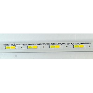 KIT DE LEDS ORIGINAL NUEVOS PARA TV SAMSUNG 2 PIEZAS / NUMERO DE PARTE BN96-50379A / LM41-00852A / L1_TU85_E5_DUM_S40(1)_R1.4_TCR_100_LM41-00852A / 50379A / PANEL CY-NT055HGAV1H / MODELO UN55TU850DFXZA