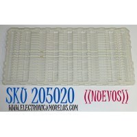 KIT DE LEDS ORIGINAL NUEVOS PARA TV SAMSUNG 2 PIEZAS / NUMERO DE PARTE BN96-52596A / LM41-01043B/C / L1_AU8/9K_F0 DFM_S56(1)_R1.2 V18_100 LM41-01043B/C / 52596A / PANEL CY-SA060HGSV1H / MODELO UN60AU8000 / UE60AU8000