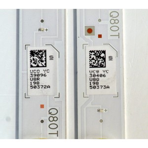 KIT DE LEDS ORIGINAL NUEVOS PARA TV SAMSUNG 56 PIEZAS / NUMERO DE PARTE BN96-50372A / BN96-50373A / LM41-00968A / LM41-00969A / L1_Q80T_G5_FAM_LR7(1)_1(1)_R1.0_TBM_100 / L1_Q80T_G5_FAM_M6(1)_R1.0_TBM_100 / PANEL CY-TT075FMLV4H / MODELO QN75Q80T / QN75Q8D