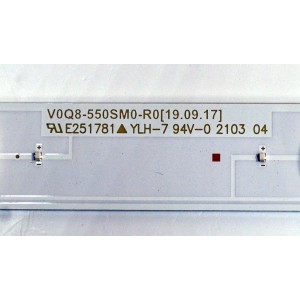 KIT DE LEDS ORIGINAL NUEVOS PARA TV SAMSUNG 20 PIEZAS / NUMERO DE PARTE BN96-50371A / V0Q8-550SM0-R0 / 50371A / PANEL CY-TT055FMLV4H / MODELO QN55Q80TAFXZA / QN55Q8DTAFXZA