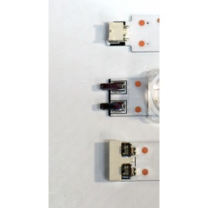 KIT DE LEDS ORIGINAL PARA TV SAMSUNG 12 PIEZAS / NUMERO DE PARTE BN96-60392A / BN96-60393A / BN96-60394A / JL.D750H1330-408AM-M_V09 7.0 / JL.D750H1330-408AR-M_V09 7.0 / PANEL CY-TF075HGSV1H / DISPLAY JR745R3HC5K / MODELO QN75Q7FBAFXZA