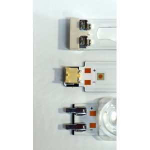 KIT DE LEDS ORIGINAL PARA TV SAMSUNG 4 PIEZAS / NUMERO DE PARTE BN96-58282A / BN96-58283A / LM41-01143A / LM41-01144A / L1_DU7K_D3_CFM_R8(1) R1.2_XB3_100_6Pi LM41-01144A / PANEL CY-BD043HGCV2H / DISPLAY PT430GT01-8 VER.1.1 / MODELO UN43DU7200BXZA XB01