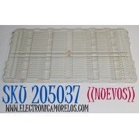 KIT DE LEDS ORIGINAL NUEVOS PARA TV SAMSUNG 2 PIEZAS / NUMERO DE PARTE BN96-52584A / LM41-01050B / L1_Q60A E5_DFM S66(1)_R1.1 UAD_100 LM41-01050B / MODELO QN55Q6DAAFXZA / QN55Q60AAFXZA / QN55LS03BAFXZA