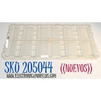 KIT DE LEDS ORIGINAL NUEVOS PARA TV SAMSUNG 2 PIEZAS / NUMERO DE PARTE BN96-46866A / LM41-00632A / L1-NU7.1/7.3 E8_CDM_S21(2) R1.0_S3L_100 / 46866A / PANEL CY-NN058HGPV1H / CY-NN058HGNV2H / MODELO UN58RU7100FXZA / UN58NU6080FXZA