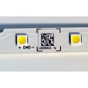 KIT DE LEDS ORIGINAL NUEVOS PARA TV SAMSUNG 2 PIEZAS / NUMERO DE PARTE BN96-46866A / JL.E580M2330-408BS-R7P-M-HF / 46866A / PANEL CY-NN058HGPV1H / CY-NN058HGNV2H / MODELO UN58RU7100FXZA / UN58NU6080FXZA