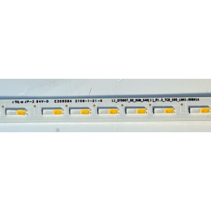 KIT DE LEDS ORIGINAL NUEVOS PARA TV SAMSUNG 4 PIEZAS / NUMERO DE PARTE BN96-50387A / LM41-00861A / L1_Q7060T_H2_DUM_S46(1)_R1.3_TC9_100_LM41-00861A / 50387A / PANEL CY-RT082HGLV1H / MODELO QN82Q6DTAFXZA / QN82Q70TAFXZA