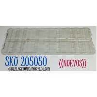 KIT DE LEDS ORIGINAL NUEVOS PARA TV SAMSUNG 2 PIEZAS / NUMERO DE PARTE LM41-01101B / L1_Q60B_F5 WBM_S32(2) R1.0_V93_100 LM41-01101B / MODELO QE65Q67BAU / QN65Q60B