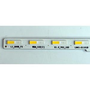 KIT DE LEDS ORIGINAL NUEVOS PARA TV SAMSUNG 2 PIEZAS / NUMERO DE PARTE LM41-01101B / L1_Q60B_F5 WBM_S32(2) R1.0_V93_100 LM41-01101B / MODELO QE65Q67BAU / QN65Q60B