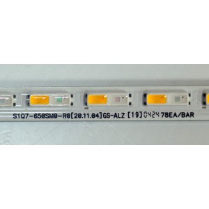 KIT DE LEDS ORIGINAL NUEVOS PARA TV SAMSUNG 2 PIEZAS / NUMERO DE PARTE S1Q7-650SM0-R0 / PANEL CY-QA065HGLV1H / MODELO QN65Q60AAFXZA / QN65Q6DAAFXZA