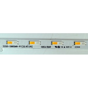 KIT DE LEDS ORIGINAL NUEVOS PARA TV SAMSUNG 2 PIEZAS / NUMERO DE PARTE S2Q6-500SM0-R1 / PANEL CY-QB050HHCV1H / MODELO QN50LS03BAFXZA / QN50LS03BAFXZA XA02