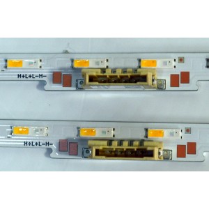 KIT DE LEDS ORIGINAL PARA TV SAMSUNG 2 PIEZAS / NUMERO DE PARTE S2Q6-430SM0-R0 / PANEL CY-QD043HHAV1H / DISPLAY T430QVN03.U / BN96-54612C / MODELO QN43LS03DDFXZA / QN43LS03DDFXZA AA01