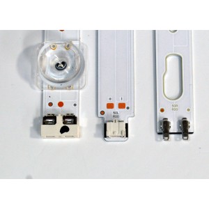 KIT DE LEDS ORIGINAL PARA TV SAMSUNG 6 PIEZAS / NUMERO DE PARTE BN96-50317A / BN96-50318A /  50LR00 / 50RR00 / 50317A / 50318A PANEL CY-BT050HGPVAH / DISPLAY CC500PV6D VER.01 / MODELO UN50DU7200BXZA / UN50DU7200BXZA GC05