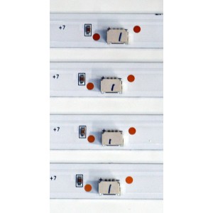 KIT DE LEDS ORIGINAL PARA TV TCL 4 PIEZAS / NUMERO DE PARTE TCL55LB40 / TCL55LB40_3030F2.4D_V0.3_20231128 / N0101-000557-A00 / HY7000 (S) HBH-H2 / PANEL LVU550NDL / DISPLAY PT550GT08-1 VER.1.0 / MODELO 55Q651G
