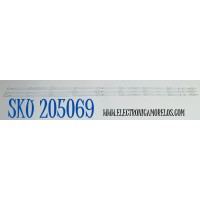KIT DE LEDS ORIGINAL PARA TV ONN 3 PIEZAS / NUMERO DE PARTE 30350009207DS / LED50D09A-ZC62AG-02DS / 250214AB11 / 50000M83H / PANEL V500DJ7-QE1 / DISPLAY V500DJ7-QE1 REV.D5 / MODELO 100012585 50"