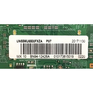 MAIN PARA TV SAMSUNG / NUMERO DE PARTE BN94-12426A / BN41-02568B / BN97-13470A / BN9412426A / PARTE SUSTITUTA BN94-11706A / PANEL CY-WK055HGLV4H / MODELOS UN55MU6500FXZA FA05 / UN55MU6500FXZA FA01 / UN55MU6500FXZC